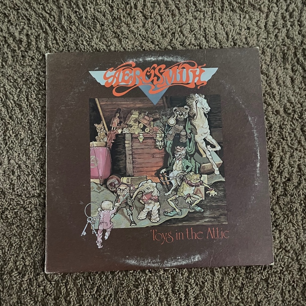 Aerosmith "Toys in the Attic" Vinyl Record